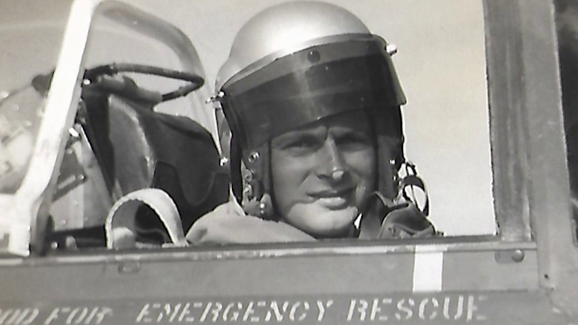 Tony as an RAF pilot, c. 1954